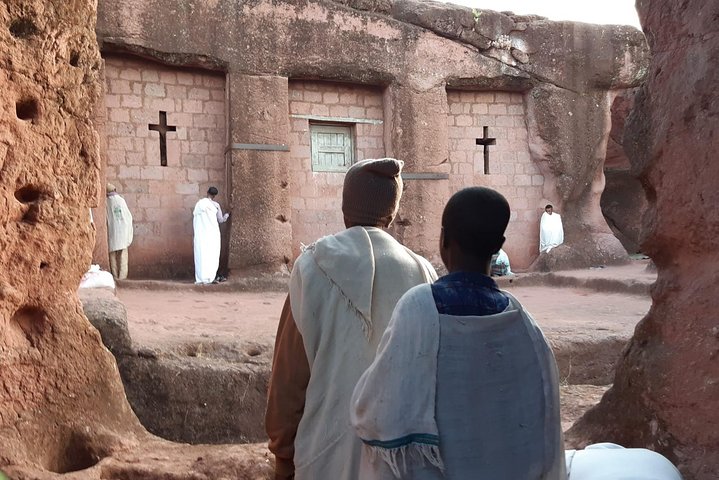 Visiting Lalibela churches