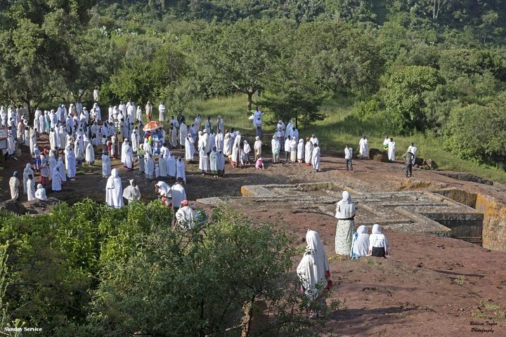 Visiting Lalibela churches