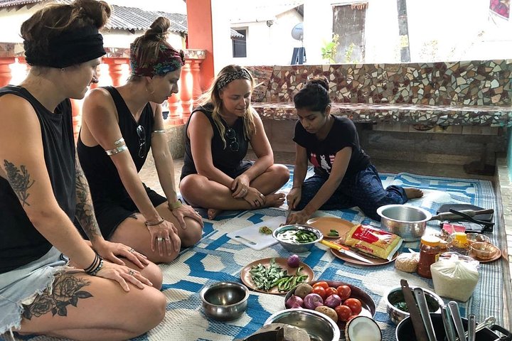 Traditional Indian Cooking Class in Goa, Anjuna [vegetarian]