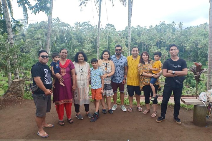 Ubud: Monkey Forest, Jungle Swing, Rice Terrace and Water Temple