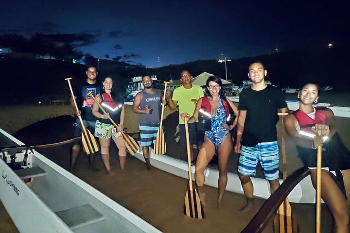 Hawaiian Canoe in Fernando de Noronha