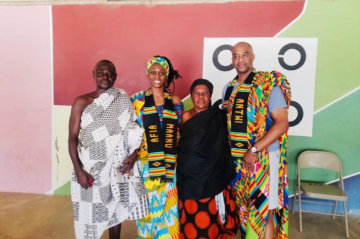Traditional naming ceremony For African Diasporas in Kumasi