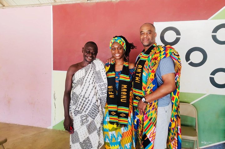 Traditional naming ceremony For African Diasporas in Kumasi