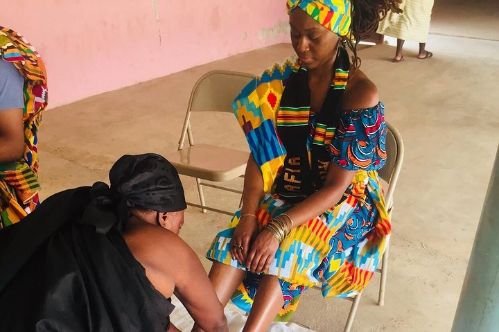 Traditional naming ceremony For African Diasporas in Kumasi
