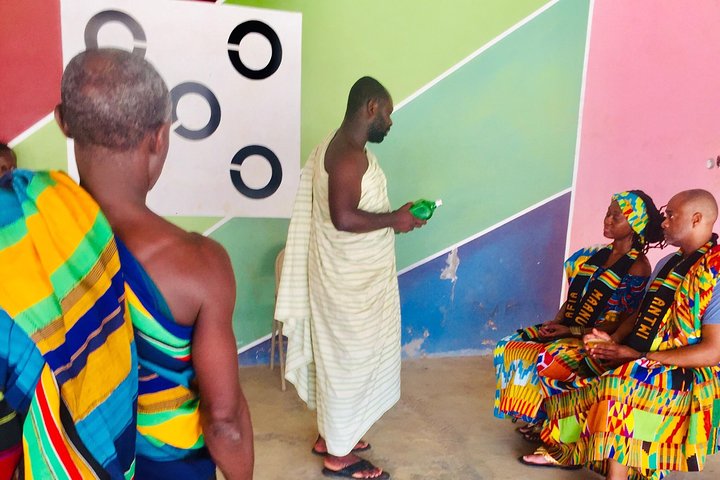 Traditional naming ceremony For African Diasporas in Kumasi