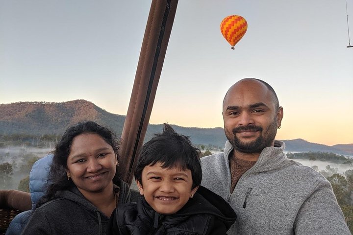 Hot Air Balloon Flight Brisbane with Vineyard Breakfast