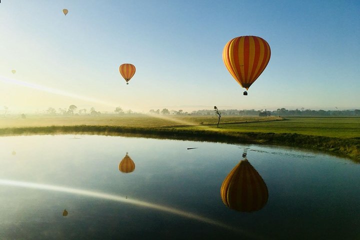 Hot Air Balloon Flight Brisbane with Vineyard Breakfast