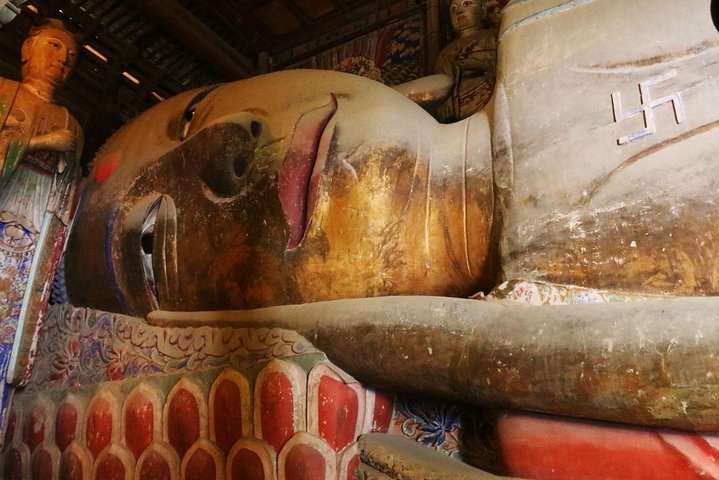Private day tour to Zhangye Mati temple & Giant Buddha Temple start from Zhangye