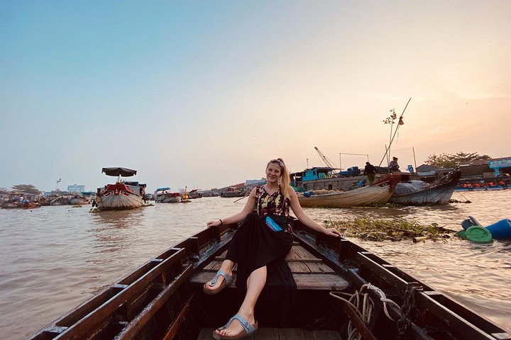 Cai Rang floating market, Cacao & hidden small canal