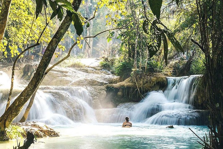 Day Trip to Kuang Si Waterfalls