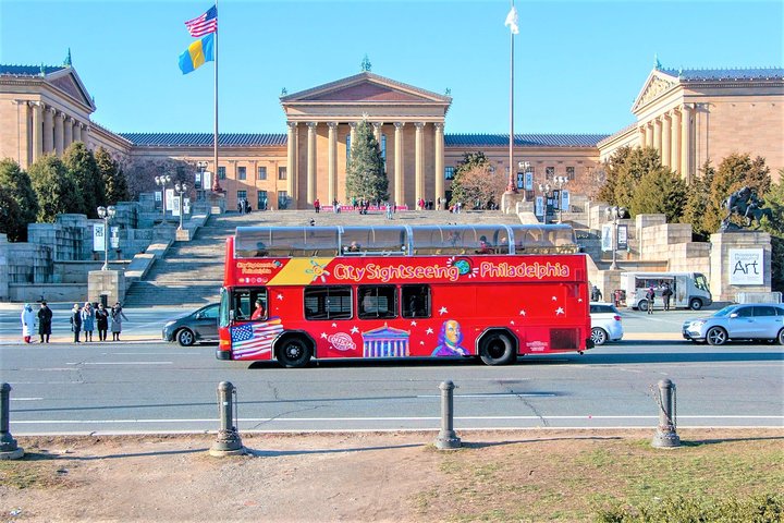 Double Decker Hop-On Hop-Off City Sightseeing Philadelphia (1, 2, or 3-Day)