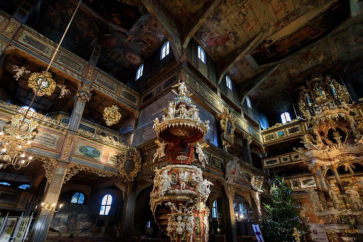 Wroclaw to Rock City in Adsprach and Church of Peace in Świdnica Private Tour