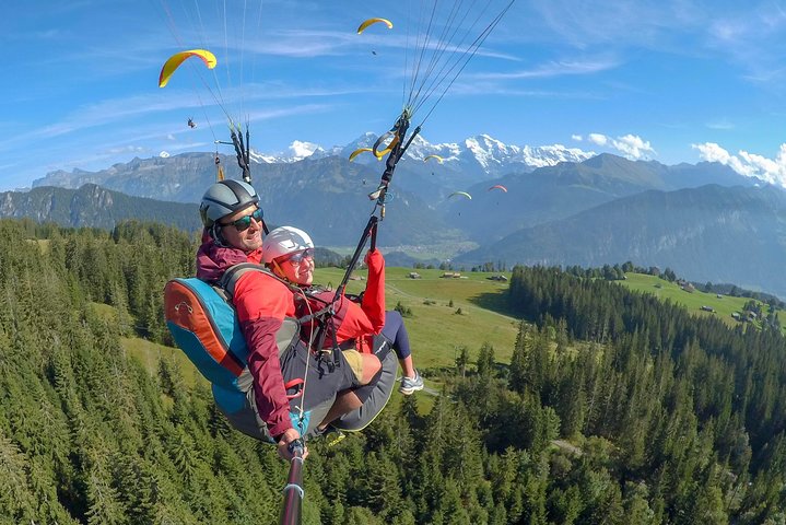 Tandem Paragliding Experience from Interlaken