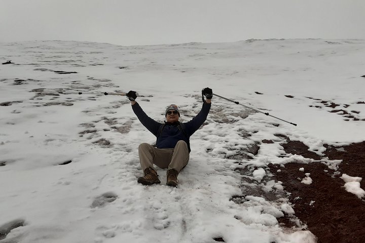 Strenuously Cotopaxi Volcano and birding by the lagoon