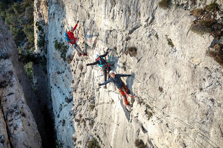 Via ferrata in the Pyrenees