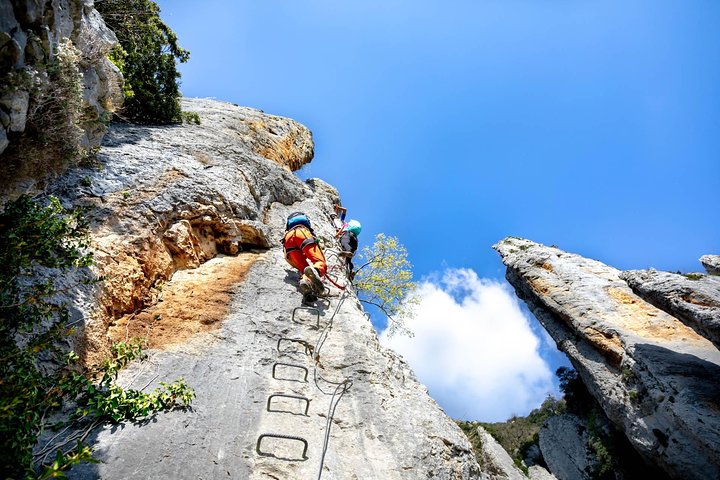 Via ferrata in the Pyrenees