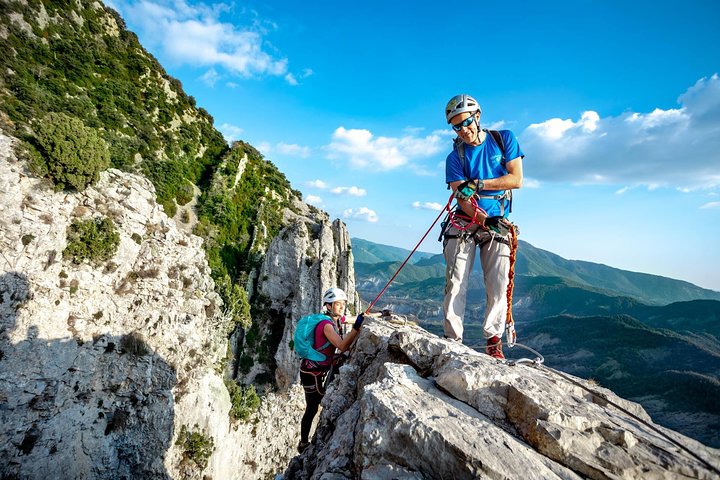 Via ferrata in the Pyrenees