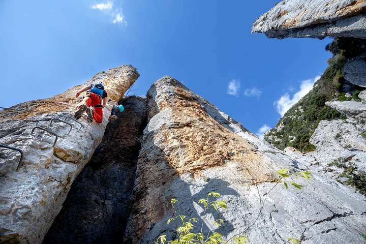 Via ferrata in the Pyrenees
