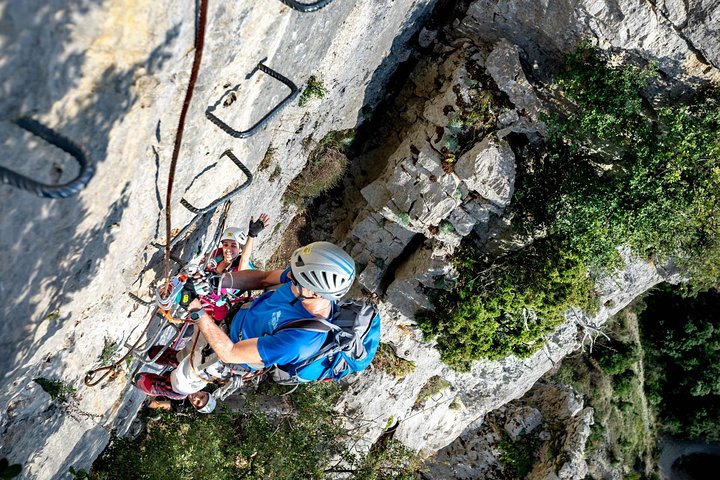 Via ferrata in the Pyrenees