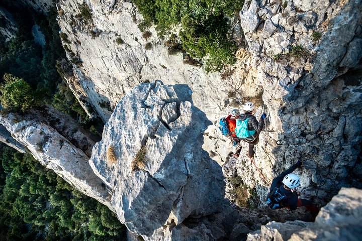 Via ferrata in the Pyrenees