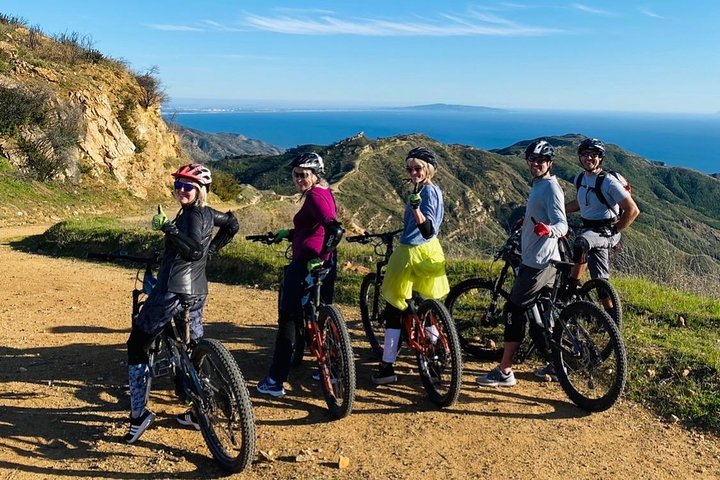 Scenic Malibu Overlook Electric Bike Tour for Beginners