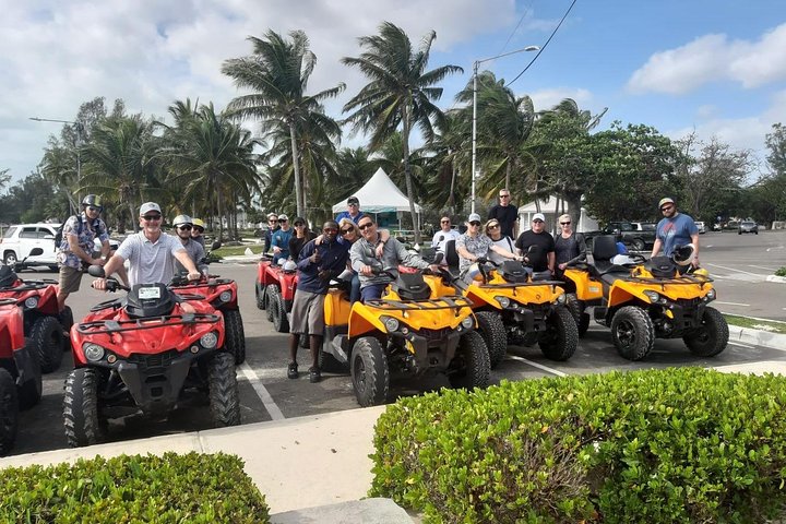 Nassau’s #1 Atv Tour with Beach Stop Largest Fleet Driver 21yr+DL