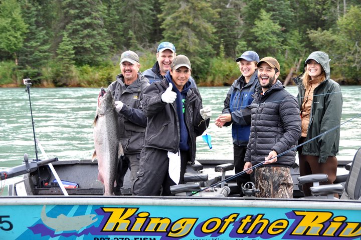Full day Alaska Salmon Fishing on the Kenai Peninsula