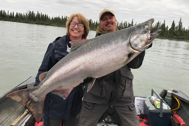 Full day Alaska Salmon Fishing on the Kenai Peninsula