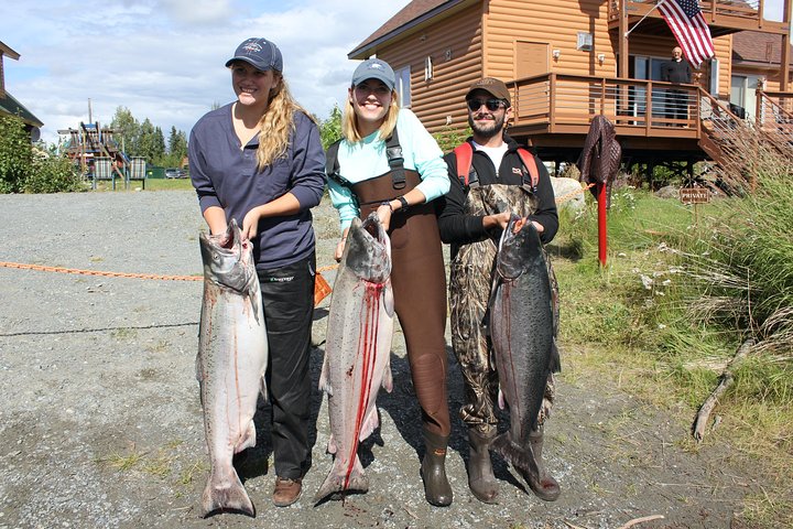 Full day Alaska Salmon Fishing on the Kenai Peninsula