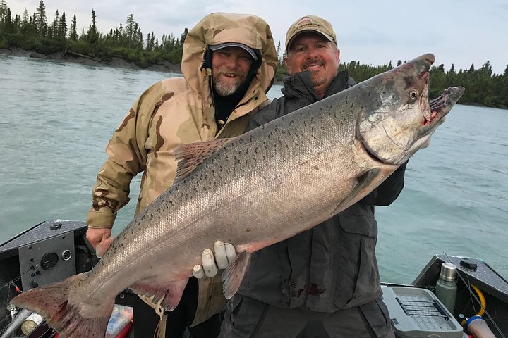 Full day Alaska Salmon Fishing on the Kenai Peninsula
