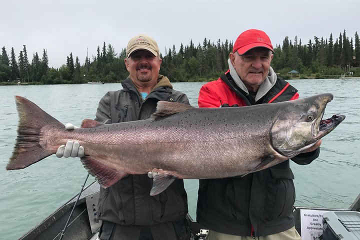 Full day Alaska Salmon Fishing on the Kenai Peninsula
