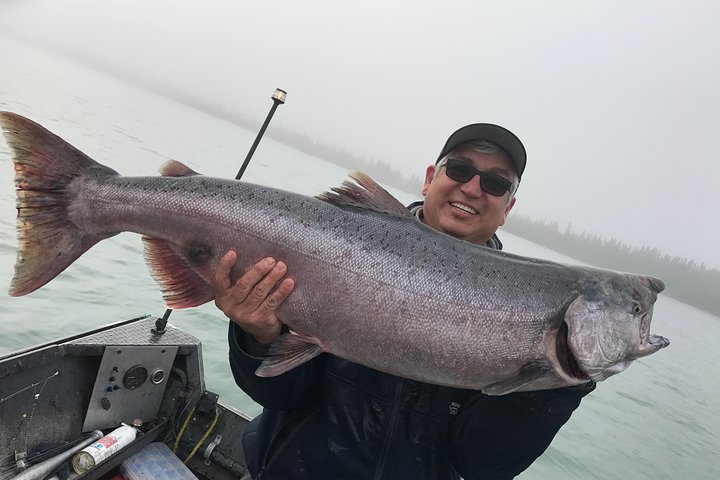 Full day Alaska Salmon Fishing on the Kenai Peninsula