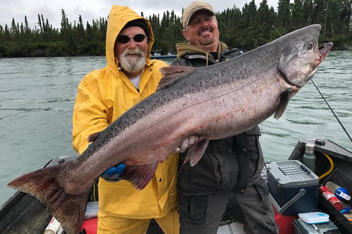 Full day Alaska Salmon Fishing on the Kenai Peninsula