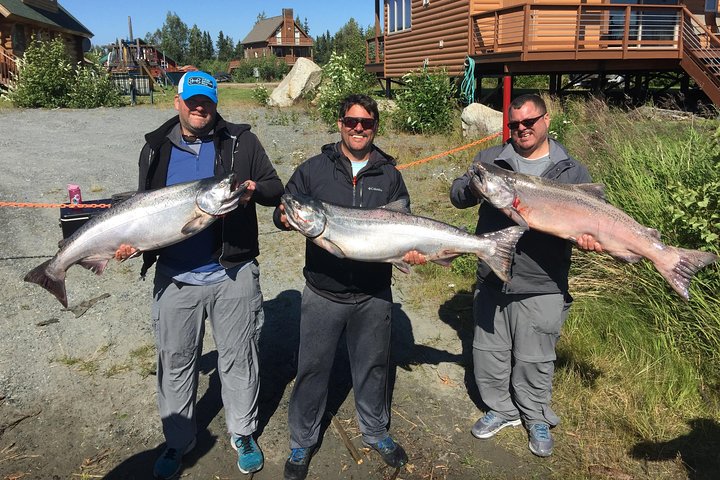 Full day Alaska Salmon Fishing on the Kenai Peninsula