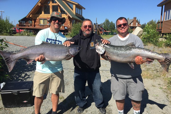 Full day Alaska Salmon Fishing on the Kenai Peninsula