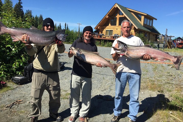 Full day Alaska Salmon Fishing on the Kenai Peninsula