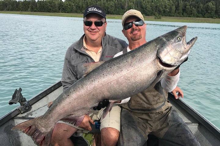 Full day Alaska Salmon Fishing on the Kenai Peninsula