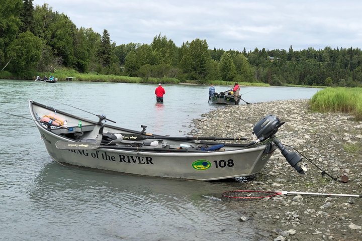 Full day Alaska Salmon Fishing on the Kenai Peninsula