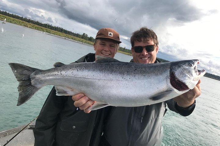 Full day Alaska Salmon Fishing on the Kenai Peninsula