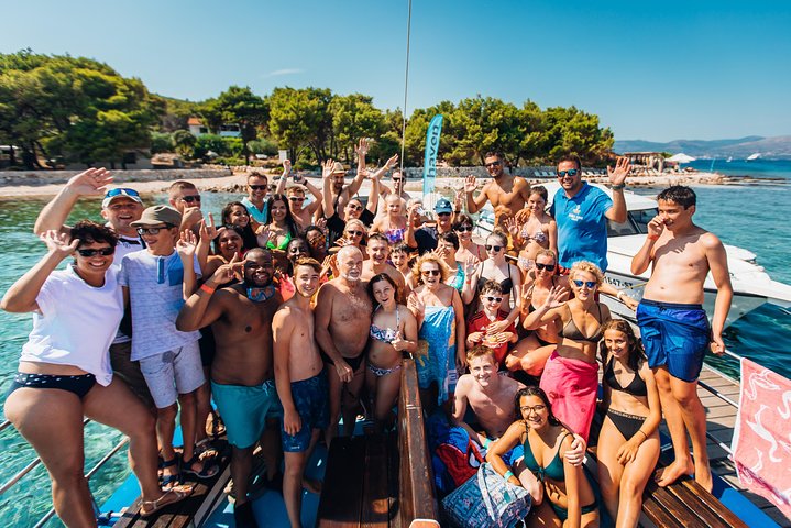 Island Hopping Boat Excursion with Lunch (Trogir,Blue Lagoon, Šolta)