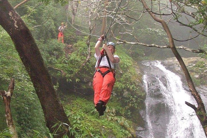 Puntarenas & Caldera Shore Excursion: 18 Waterfall Ziplines