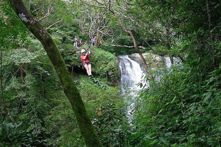 Puntarenas & Caldera Shore Excursion: 18 Waterfall Ziplines