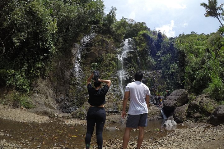 Canyoning La Escalera in Jardín Antioquia Route 5 Waterfalls-English