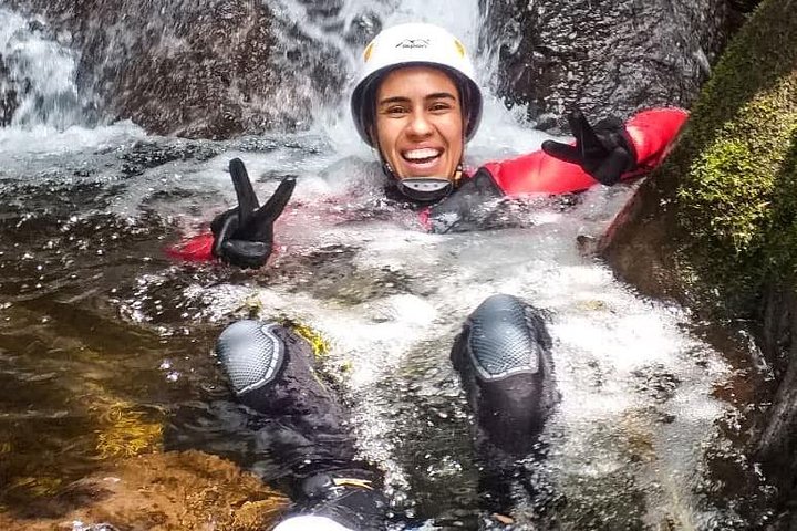 Canyoning La Escalera in Jardín Antioquia Route 5 Waterfalls-English