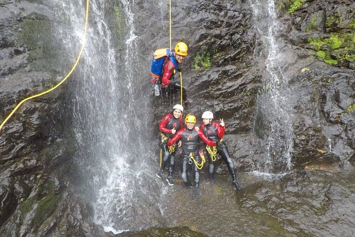 Canyoning La Escalera in Jardín Antioquia Route 5 Waterfalls-English