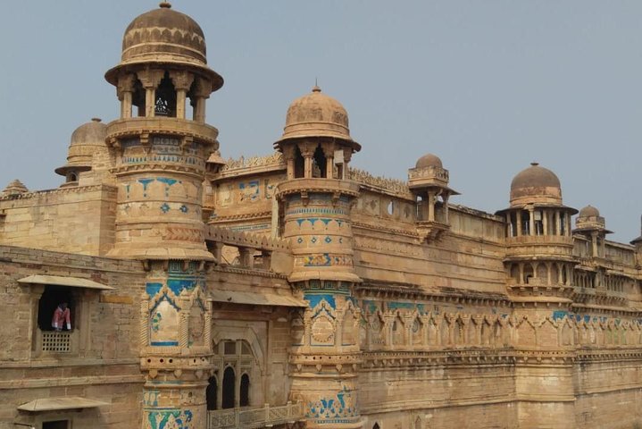 Gwalior tour with fort & beautiful palaces.