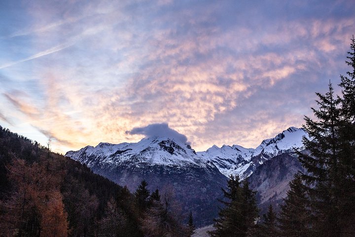 Swiss Alps Bernina Red Train and St.Moritz Tour from Milan
