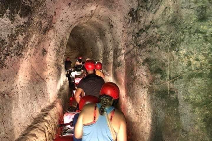 Ubud ATV Quad Bike Tour with Tunnel and Waterfall