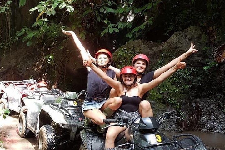 Ubud ATV Quad Bike Tour with Tunnel and Waterfall