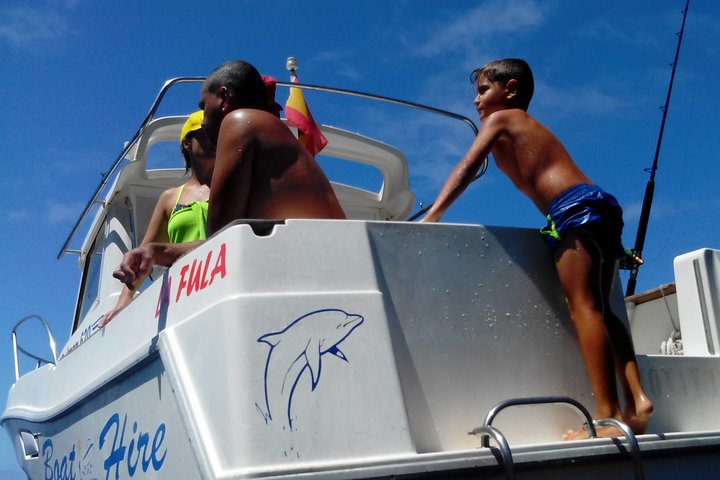 Family outing in the south of La Gomera